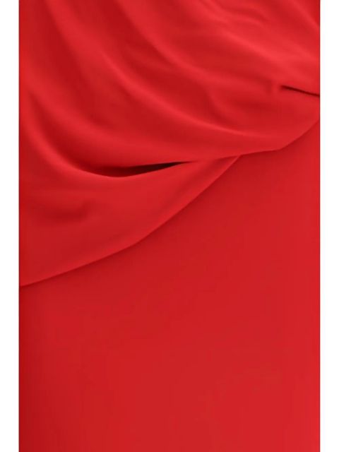 Magda Butrym floral-appliqué maxi dress - Red