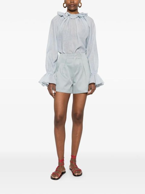 Eleh ruffled-sleeve blouse - Grey - zdjęcie produktu nr 2