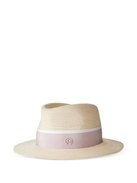 Maison Michel André straw Fedora hat - Neutrals - zdjęcie produktu nr 1