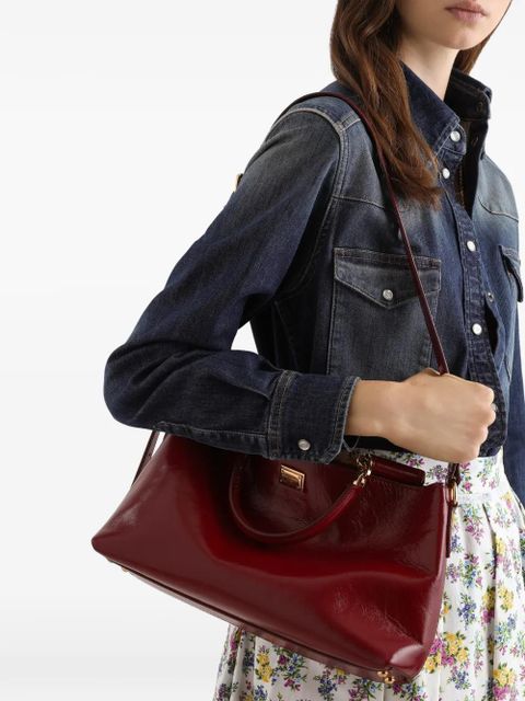 Dolce & Gabbana Vittoria tote bag - Red - zdjęcie produktu nr 2