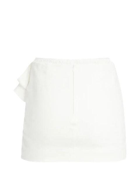 SHUSHU/TONG ruffled mini skirt - White - zdjęcie produktu nr 2