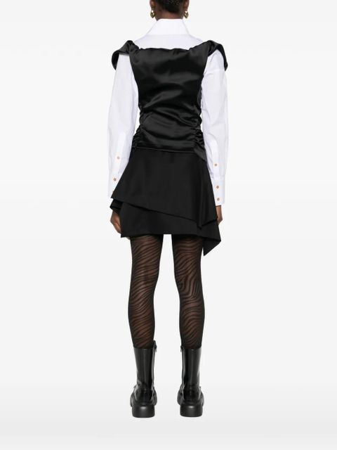 Vivienne Westwood Ginnie draped top - Black