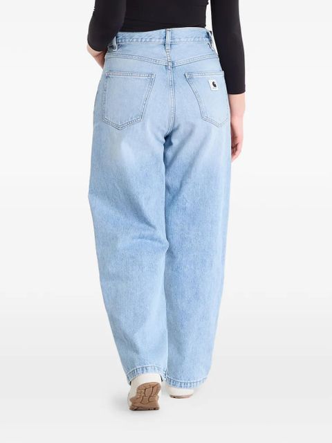 Carhartt WIP logo-patch jeans - Blue