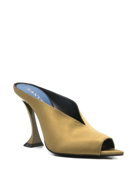 Lanvin pointed-toe sandals - Green