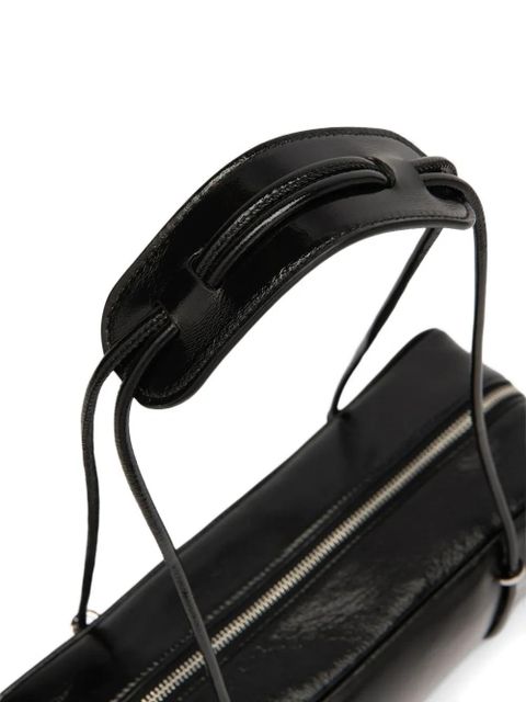 BY FAR Kimberly leather shoulder bag - Black