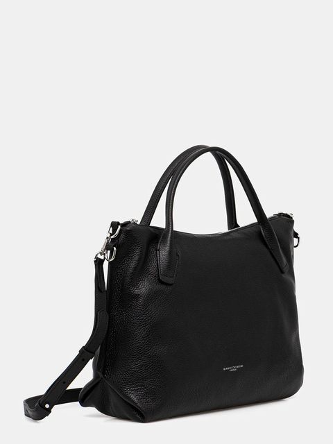 Gianni Chiarini torebka zamszowa CINDY kolor czarny BS.11700.CM