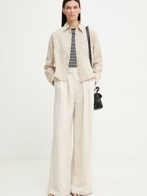 Marc O'Polo koszula safari damska lniana - zdjęcie produktu nr 1