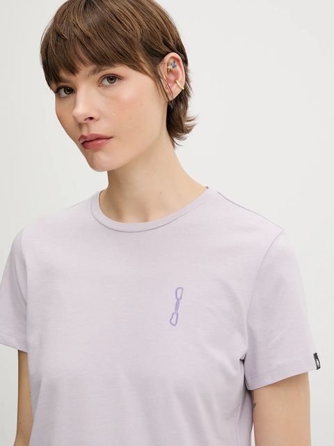 Mammut t-shirt sportowy Massone damski kolor fioletowy 1017-05232