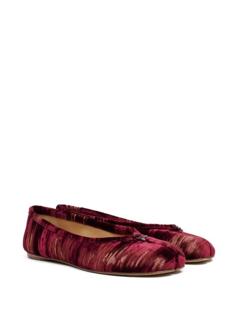 Maison Margiela Tabi ballet flats - Red