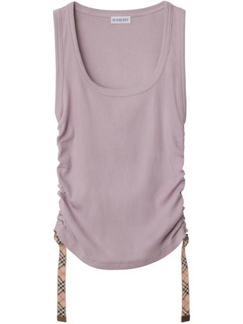 Burberry jersey tank top - Pink