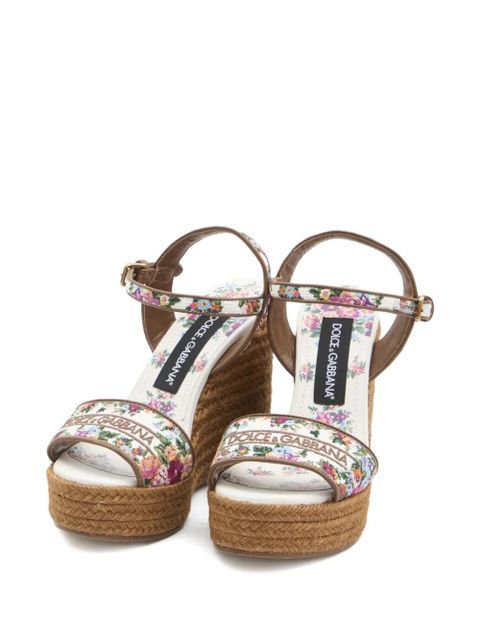 Dolce & Gabbana logo sandals - White - zdjęcie produktu nr 2