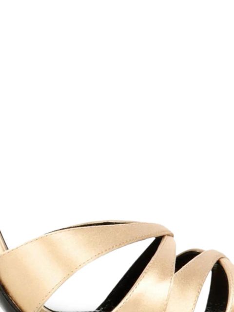 Saint Laurent 110 mm strappy heeled sandals - Neutrals - zdjęcie produktu nr 2