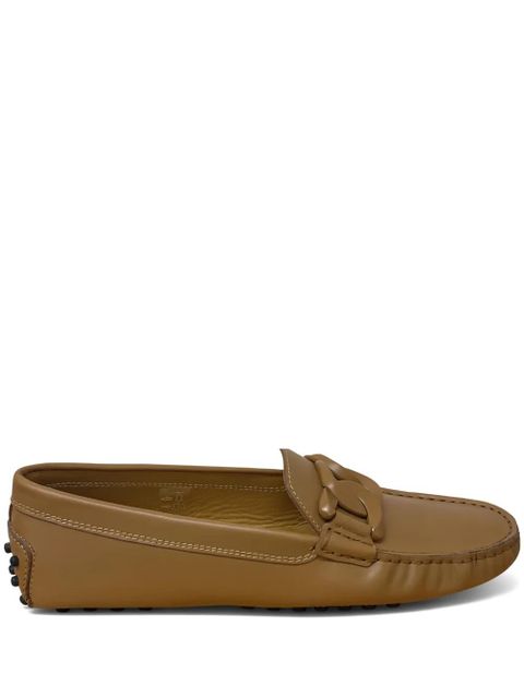 Tod's chain-detail loafers - Neutrals - zdjęcie produktu nr 1
