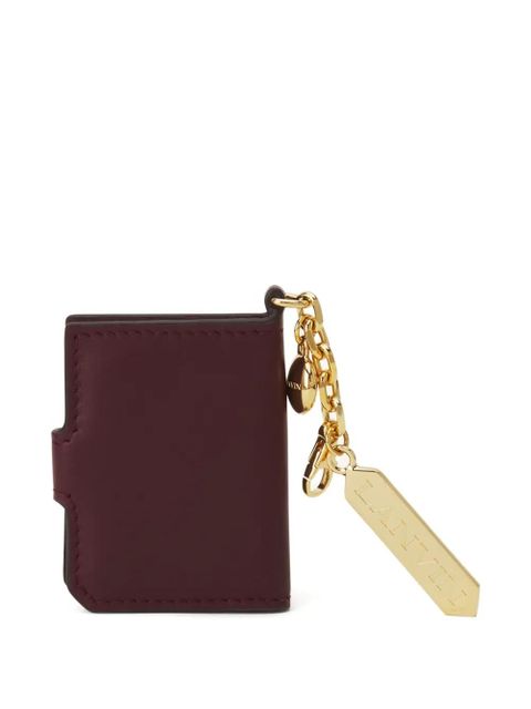 Lanvin leather keyring cardholder - Red - zdjęcie produktu nr 2