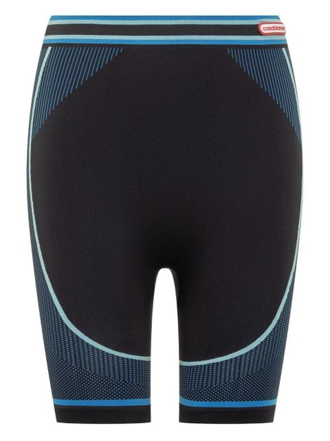 Casablanca seamless striped shorts - Black - zdjęcie produktu nr 1