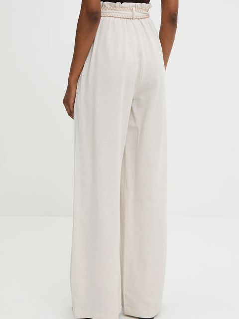 Answear.LAB spodnie z lnem