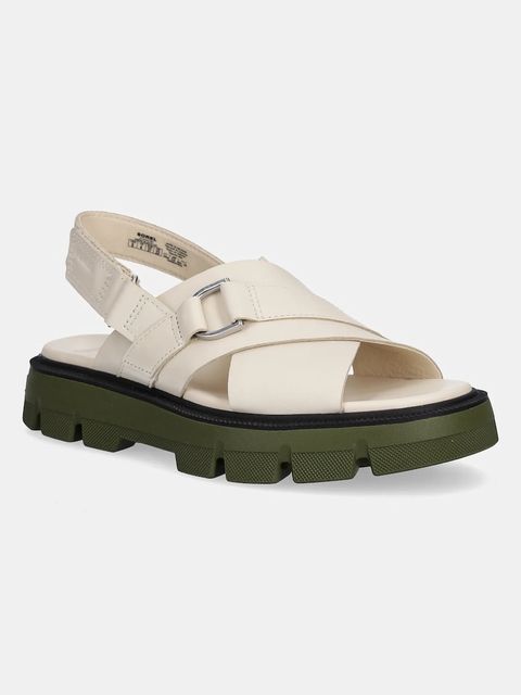 Sorel sandały skórzane REIN CB CRISSCROSS