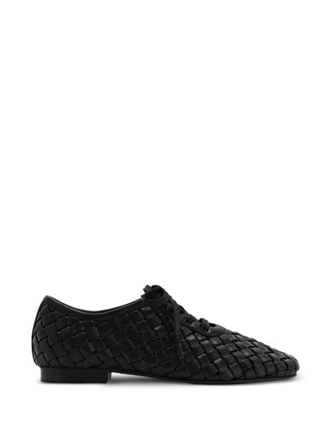 JW Pei Kayla woven oxford shoes - Black - zdjęcie produktu nr 1