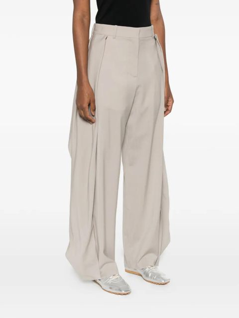 LOEWE pleated trousers - Neutrals