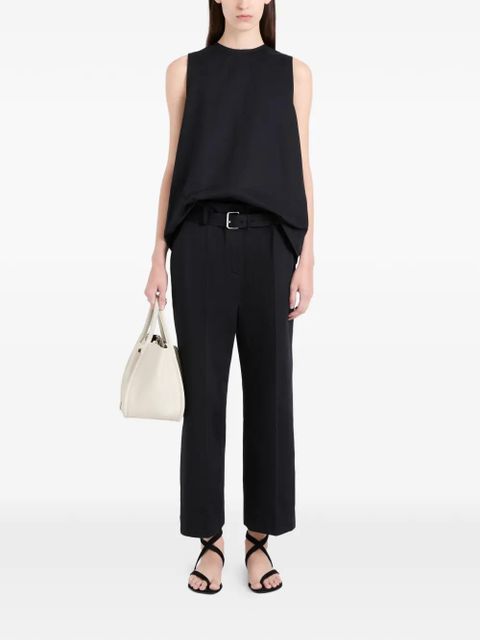 Proenza Schouler Nila belted trousers - Black - zdjęcie produktu nr 2