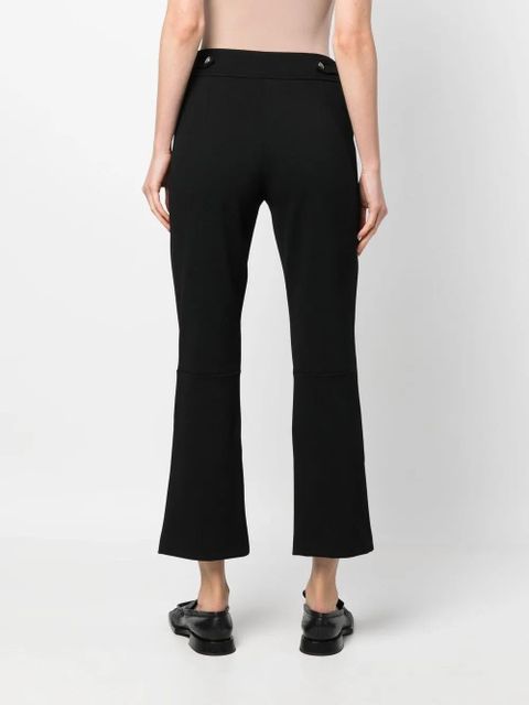 Max Mara flared-leg trousers - Black