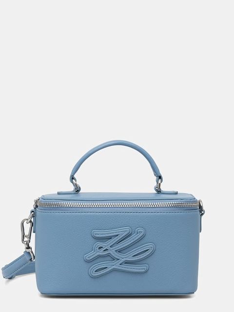 Karl Lagerfeld Torebka kuferek damska skórzana K/AUTOGRAPH - zdjęcie produktu nr 1