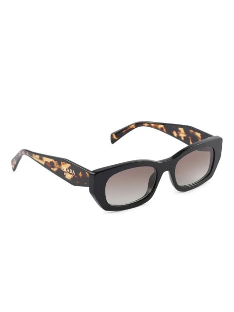 Prada Eyewear logo-print sunglasses - Black
