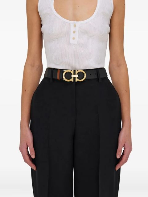 Ferragamo Gancini belt - Black