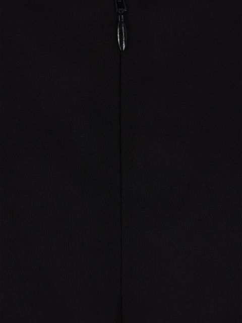 Cecilie Bahnsen ruffled midi skirt - Black