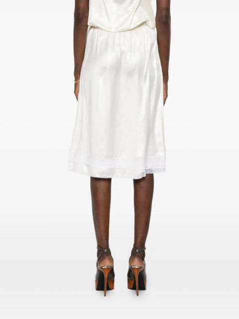 Magda Butrym lace midi skirt - Neutrals