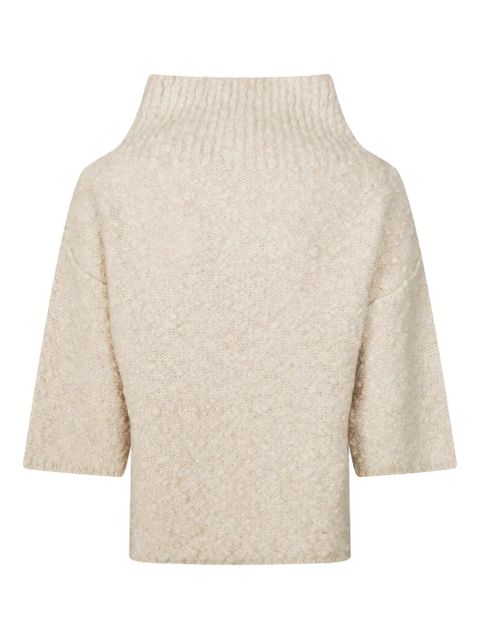 Max Mara funnel-neck sweater - Neutrals - zdjęcie produktu nr 2