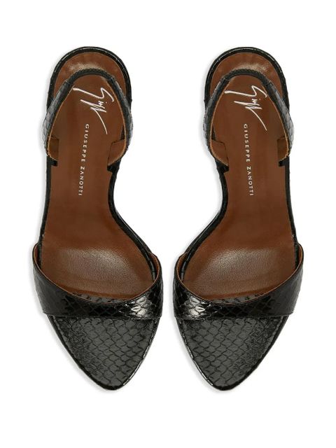 Giuseppe Zanotti 90mm Lilibeth sandals - Black - zdjęcie produktu nr 2