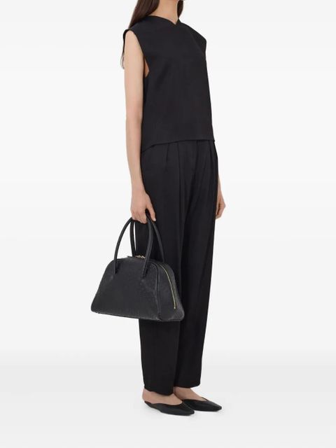 LouLou de Saison boxy V-neck top - Black