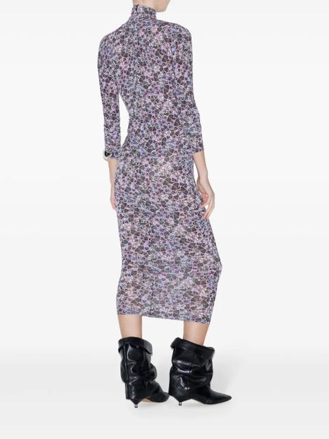 ISABEL MARANT Vanessa midi dress - Purple