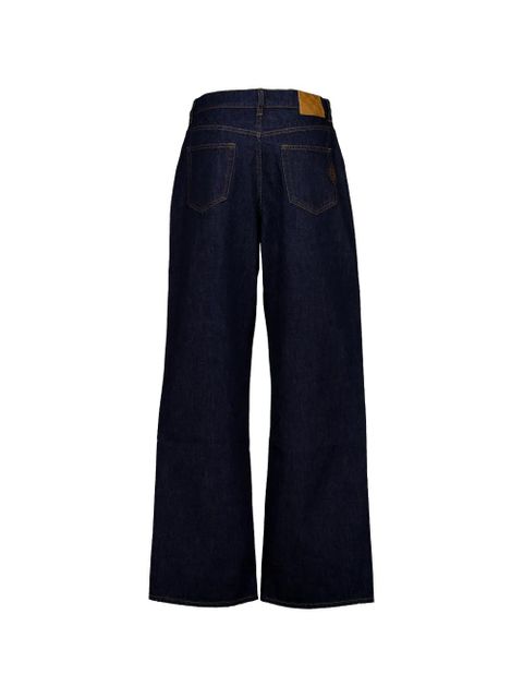 Casablanca logo-embroidered jeans - Blue - zdjęcie produktu nr 2