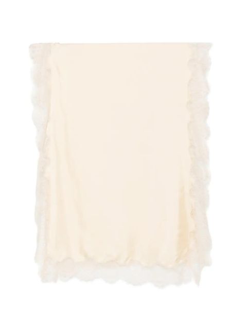ZIMMERMANN lace-trim scarf - Neutrals - zdjęcie produktu nr 1