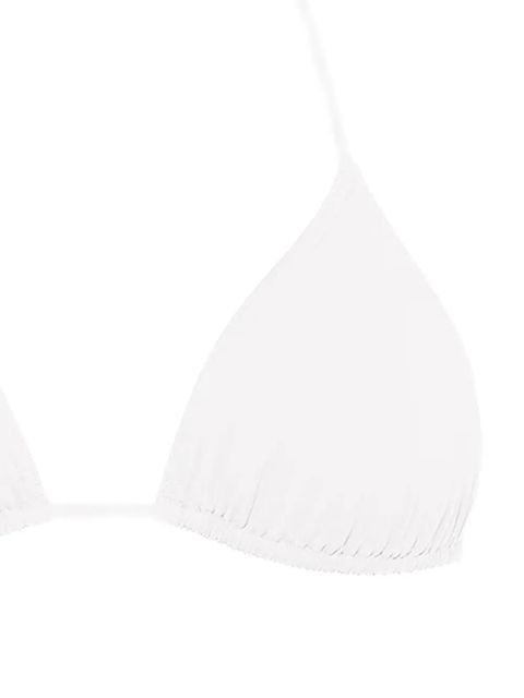 ERES Mouna triangle bikini top - White