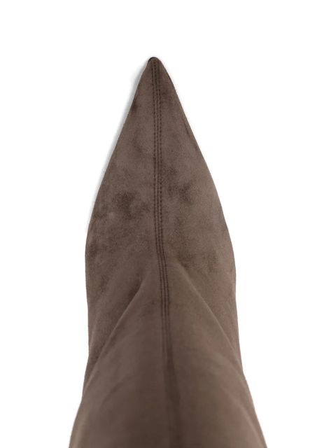 KHAITE Bella knee-high boots - Brown