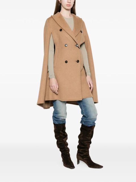 Max Mara Pordoi double-breasted cape - Brown - zdjęcie produktu nr 2