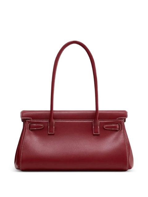 JW Pei Yara contrast-stitch shoulder bag - Red - zdjęcie produktu nr 2