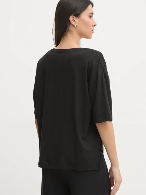 BOSS t-shirt damski kolor czarny 50535723