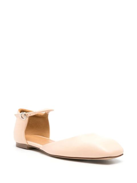 Aeyde Uma leather ballerina shoes - Neutrals - zdjęcie produktu nr 2