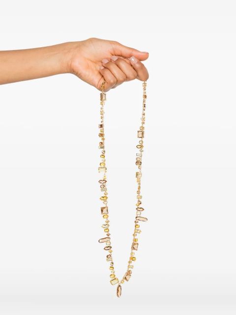 Swarovski crystal-embellished necklace - Gold - zdjęcie produktu nr 2