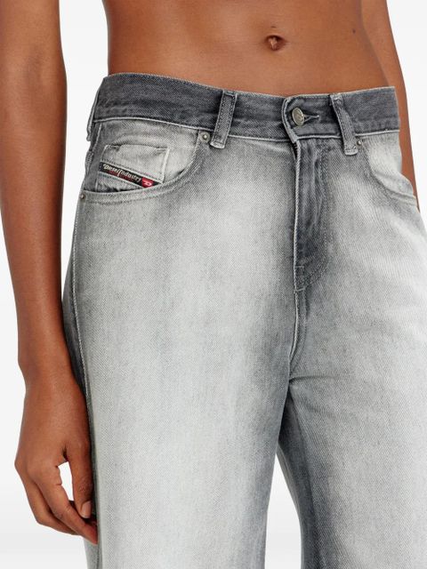Diesel 1978 D-Akemi wide-leg jeans - Grey