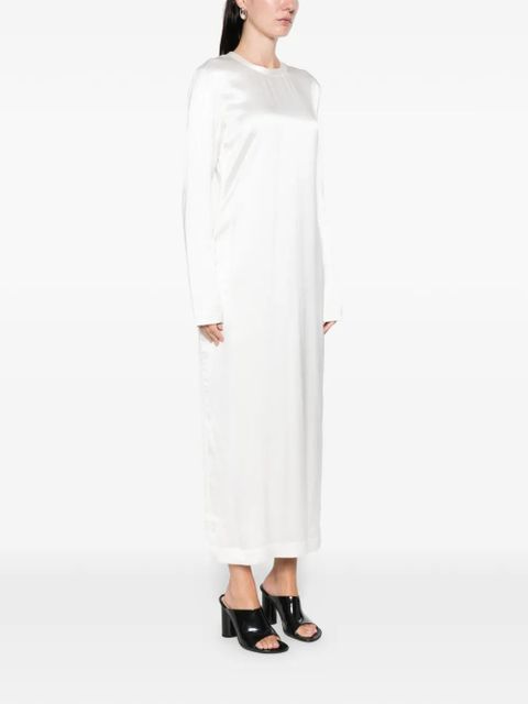 TOTEME long-sleeve midi dress - White