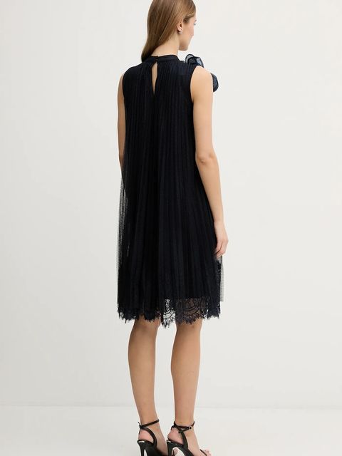 Joseph Ribkoff sukienka kolor granatowy mini rozkloszowana 261737