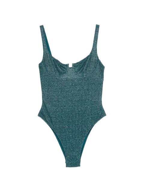 Oséree cutout swimsuit - Green - zdjęcie produktu nr 1