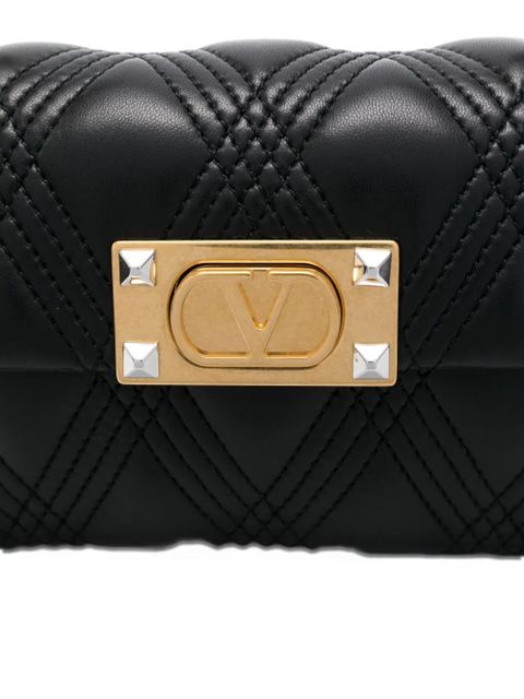 Valentino Garavani small Quiltie 67 shoulder bag - Black