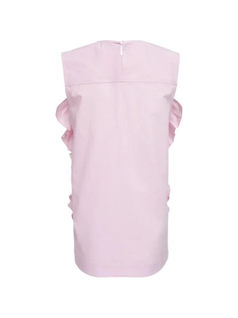 Jil Sander ruffled sleeveless top - Pink - zdjęcie produktu nr 2