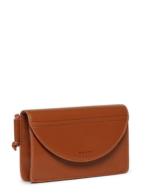 Marni torebka dziecięca MW86F - MINI BAG BAGS kolor brązowy M01256